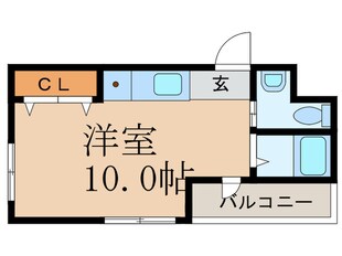 ロジス江坂の物件間取画像